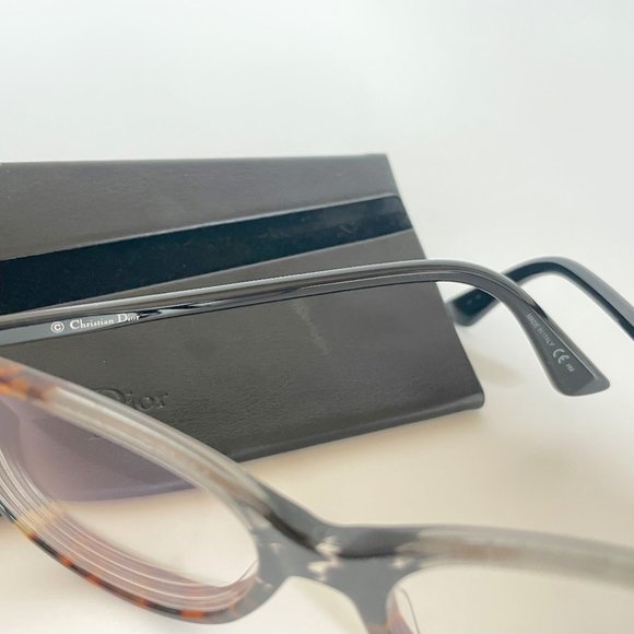 Christian Dior Eyeglasses Optical Frames Dioressence11 Gray Bksptd 0ACI ~Rare - Picture 5 of 9